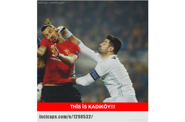 Fenerbahçe-Manchester United maçı capsleri - 806