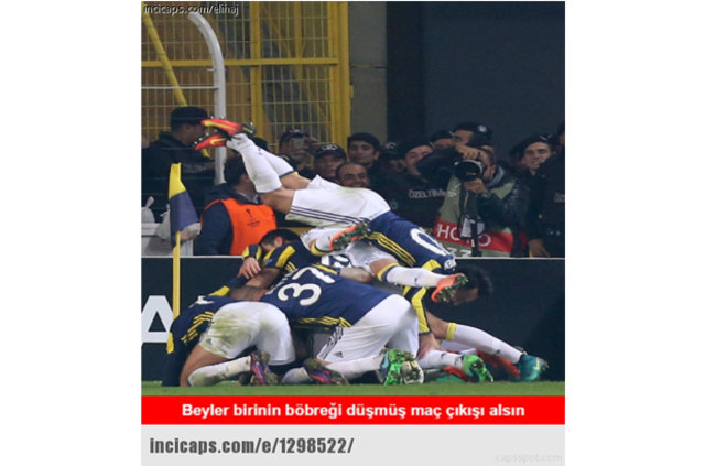 Fenerbahçe-Manchester United maçı capsleri - 587