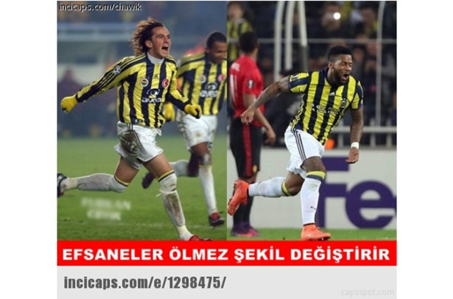Fenerbahçe-Manchester United maçı capsleri - 568