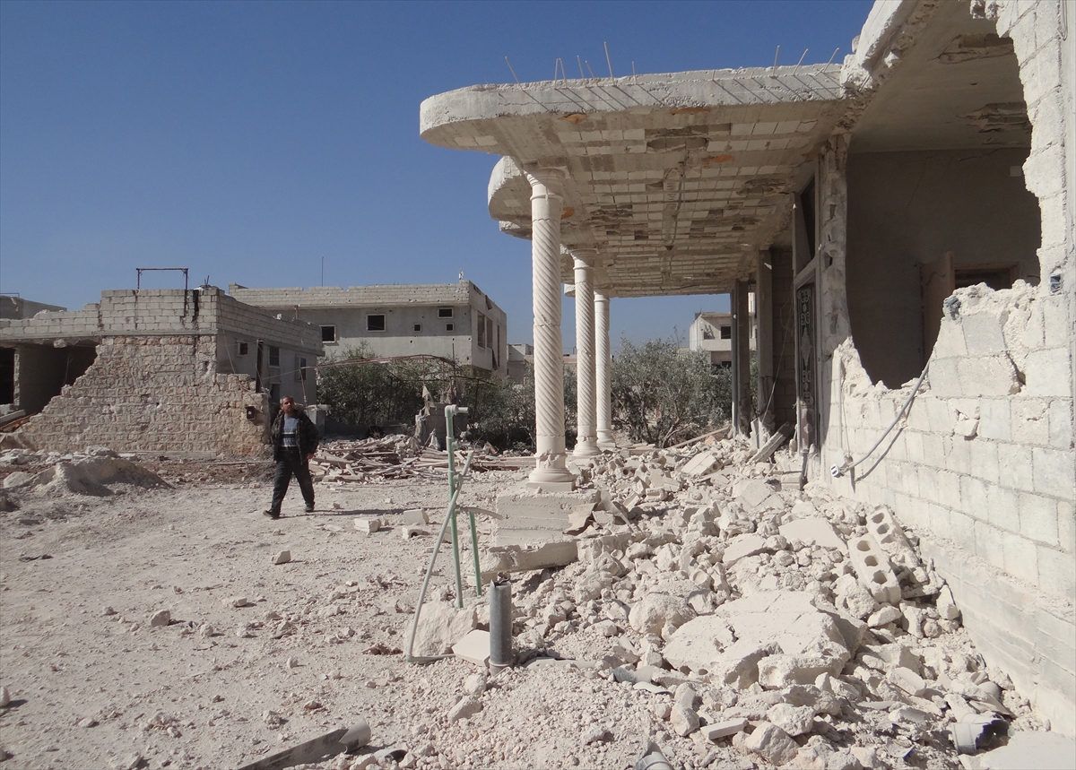 Rusya'nın Halep bombardımanından kareler - 9