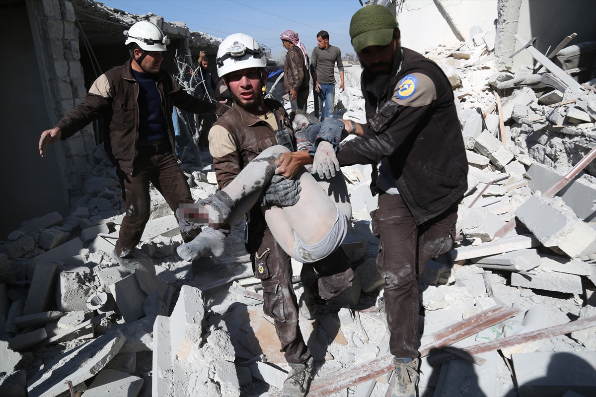 Rusya'nın Halep bombardımanından kareler - 17