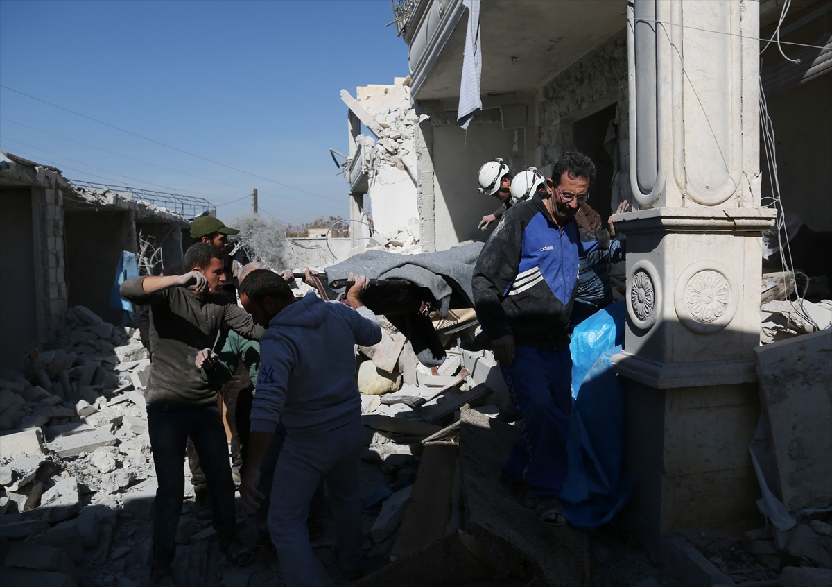 Rusya'nın Halep bombardımanından kareler - 12