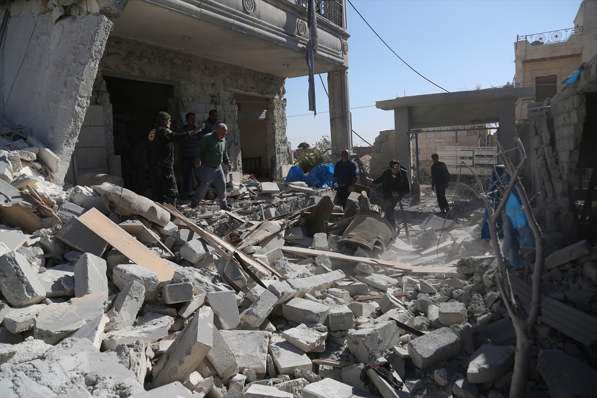 Rusya'nın Halep bombardımanından kareler - 15