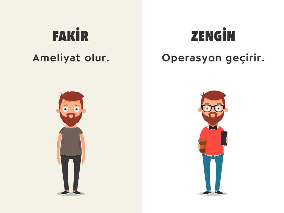 Zengin - Fakir farkı - 786