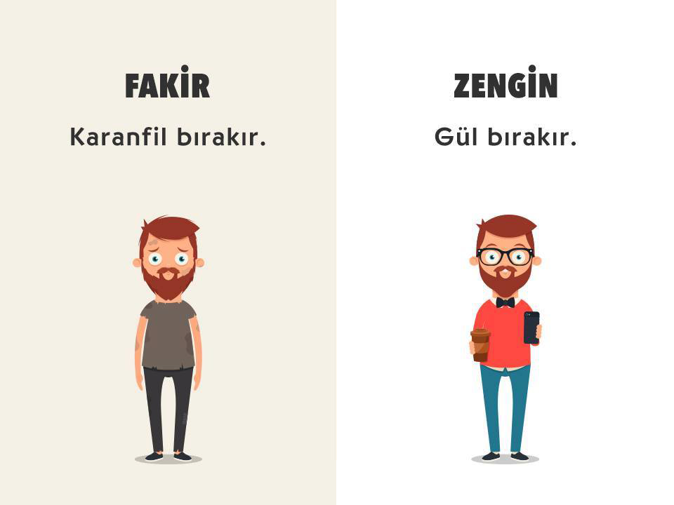 Zengin - Fakir farkı - 838