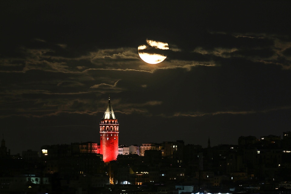 'Süper ay'dan muhteşem kareler - 2