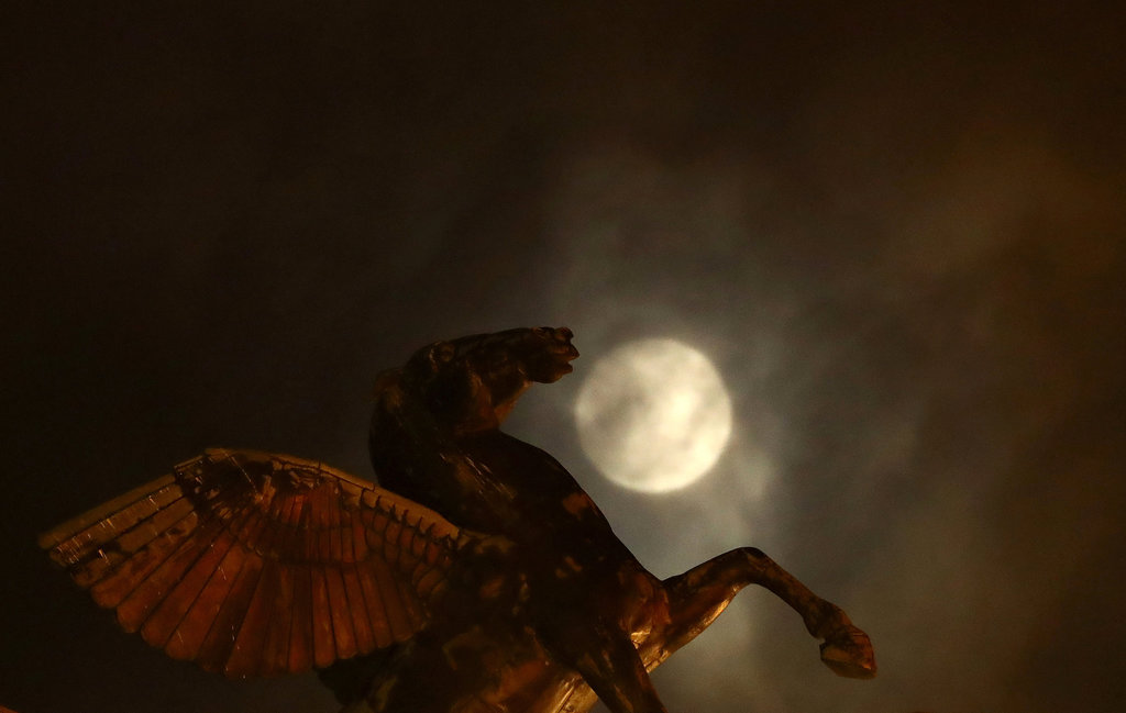 'Süper ay'dan muhteşem kareler - 724