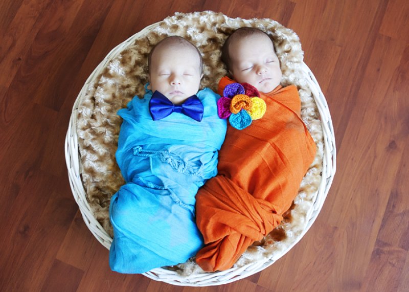 En güzel ikiz bebek fotoğrafları - 753