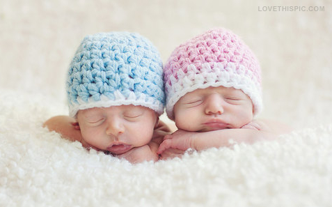 En güzel ikiz bebek fotoğrafları - 813