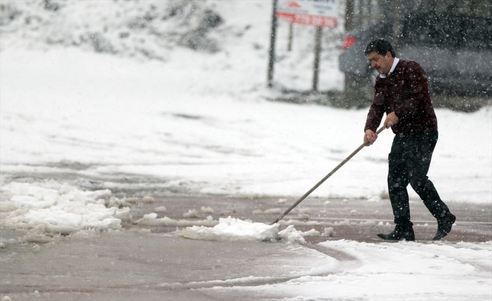 Türkiye'den kar manzaraları - 600