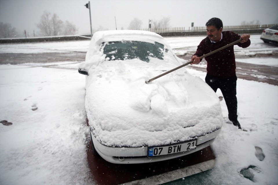 Türkiye'den kar manzaraları - 650