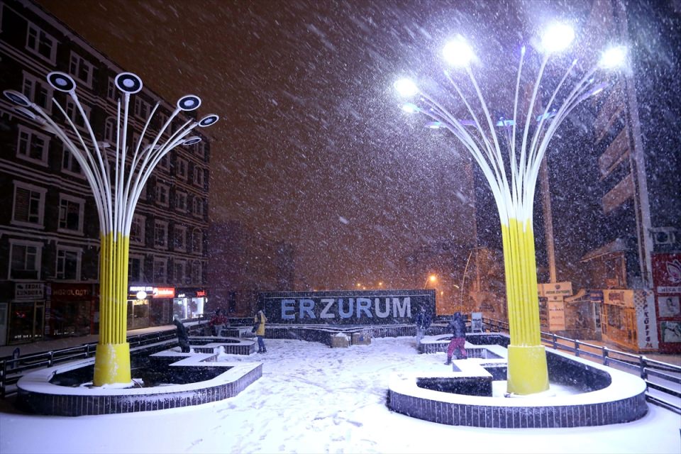 Türkiye'den kar manzaraları - 786