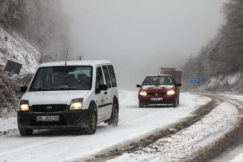 Türkiye'den kar manzaraları - 599