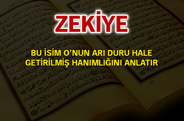 Kuran-ı Kerim'de geçen isimler ve anlamları - 612