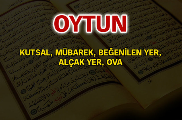 Kuran-ı Kerim'de geçen isimler ve anlamları - 535