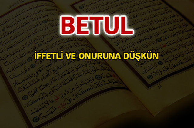 Kuran-ı Kerim'de geçen isimler ve anlamları - 822