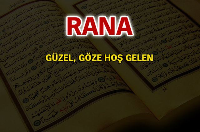Kuran-ı Kerim'de geçen isimler ve anlamları - 634
