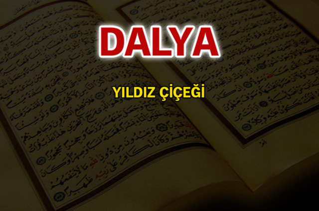 Kuran-ı Kerim'de geçen isimler ve anlamları - 588