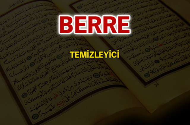 Kuran-ı Kerim'de geçen isimler ve anlamları - 748