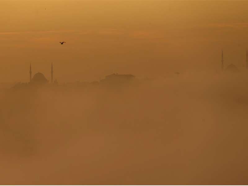İstanbul'dan müthiş sis manzaraları - 799