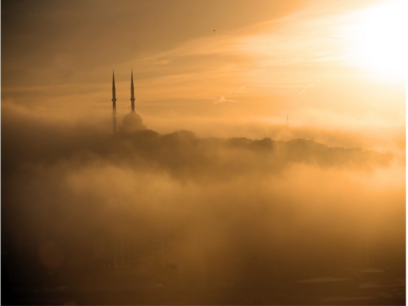İstanbul'dan müthiş sis manzaraları - 626