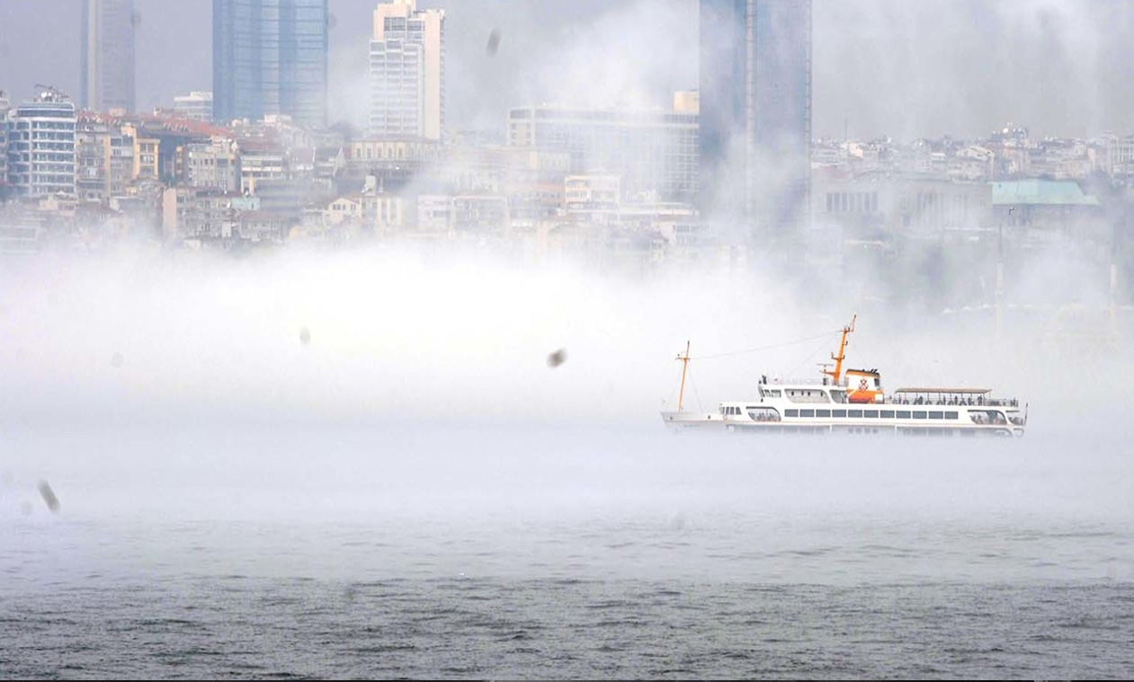 İstanbul'dan müthiş sis manzaraları - 554