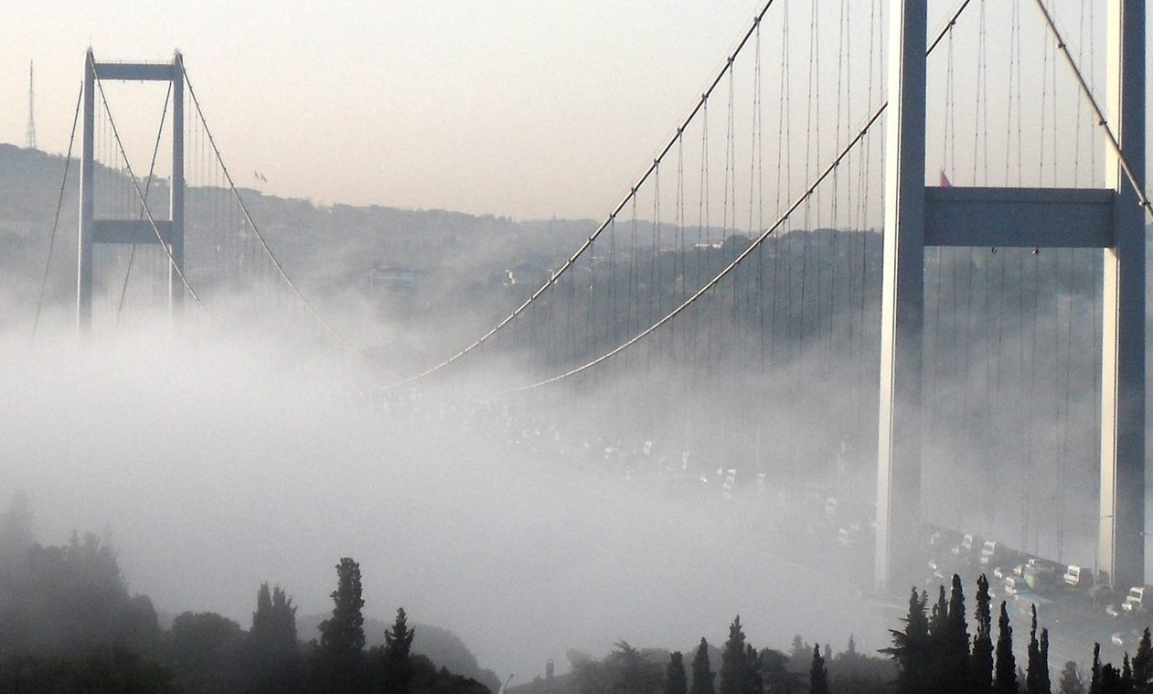 İstanbul'dan müthiş sis manzaraları - 728