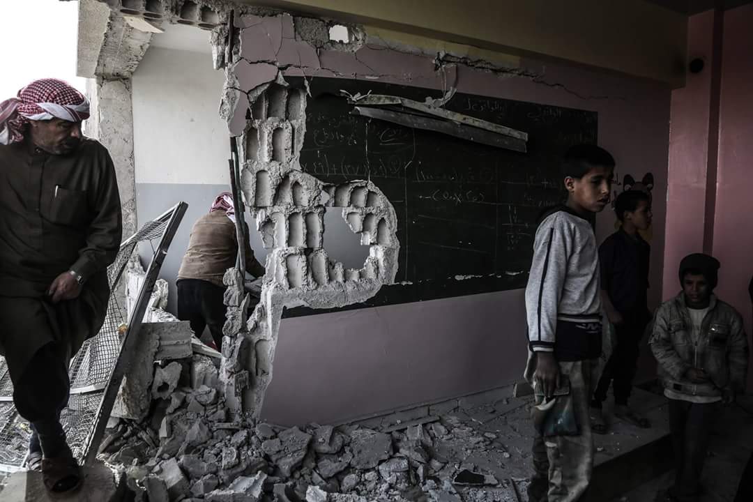 Rus uçakları İdlib’te okulu vurdu - 5