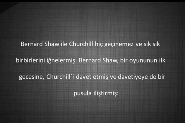 Tarihteki ünlülerin hazır cevapları - 7