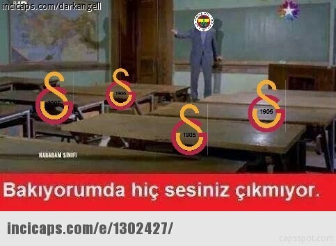 Fenerbahçe - Galatasaray derbisi capsleri - 42