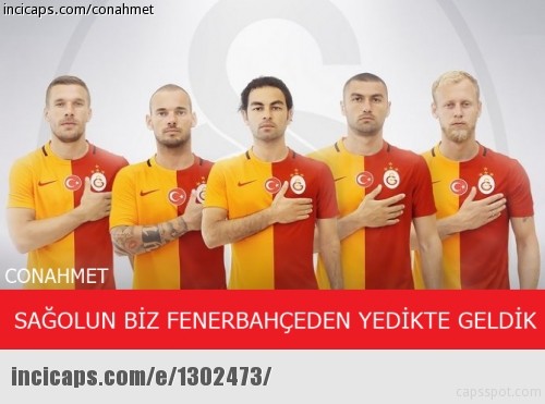 Fenerbahçe - Galatasaray derbisi capsleri - 1