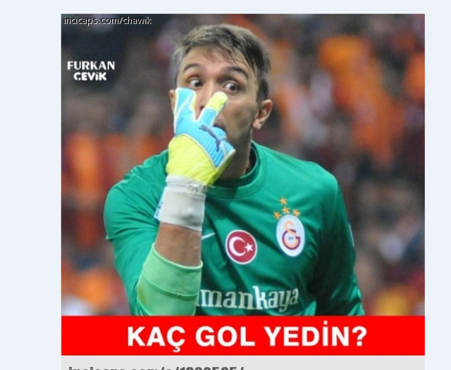 Fenerbahçe - Galatasaray derbisi capsleri - 33