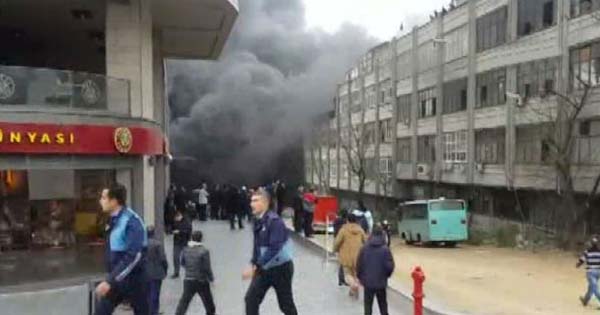 Bayrampaşa'da büyük yangın! - 851