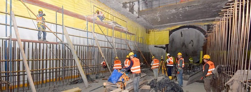 Üsküdar Çekmeköy metrosu vagonları raylara indirildi - 7