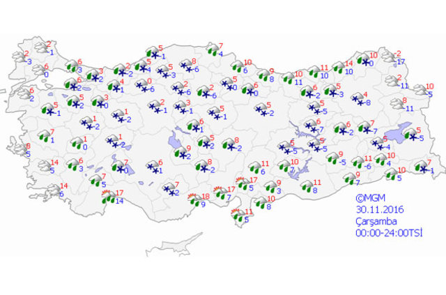 İstanbul'a ilk kar geliyor! - 11