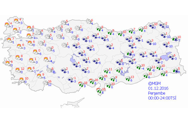 İstanbul'a ilk kar geliyor! - 14