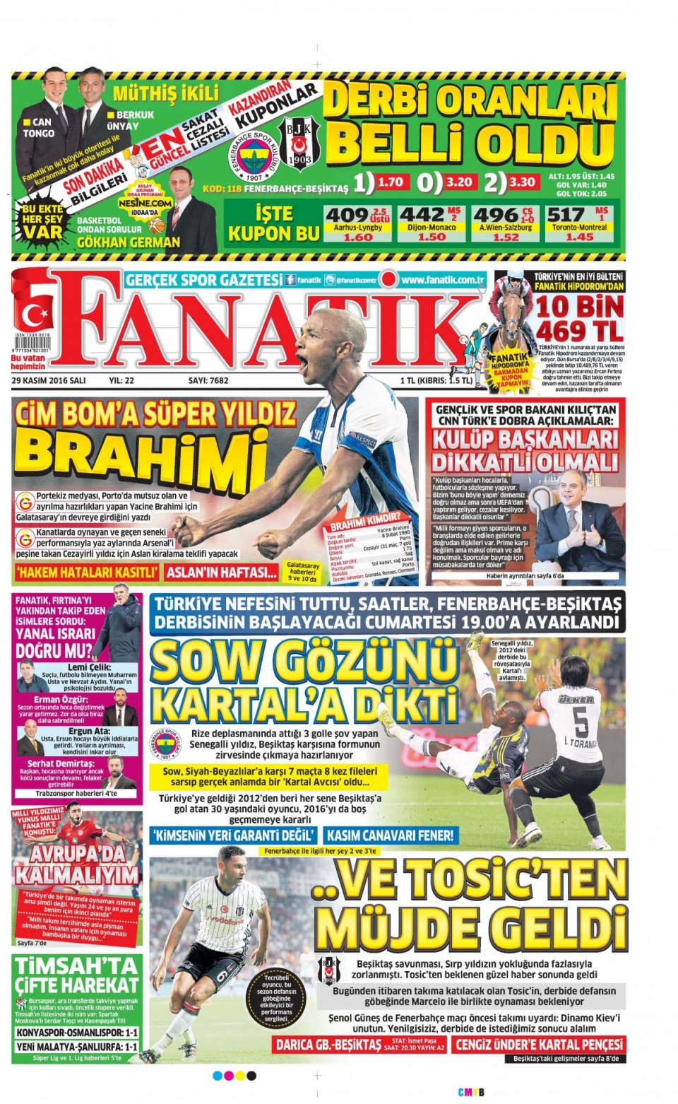 29 Kasım 2016 gazete manşetleri - 375