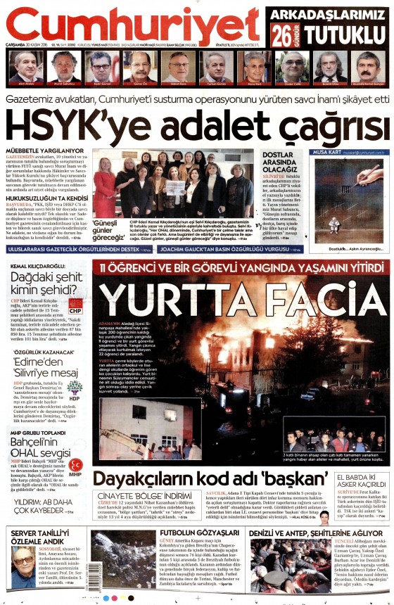 Gazete manşetleri (30.01.2016) - 10