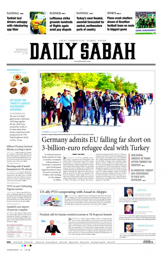 Gazete manşetleri (30.01.2016) - 17