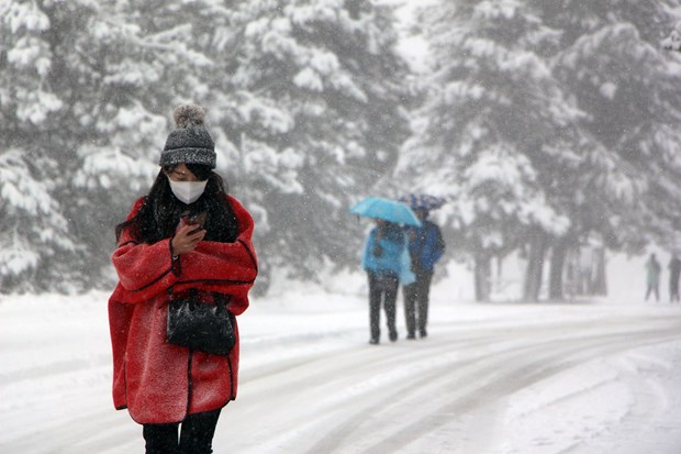 Türkiye'den kar manzaraları - 7