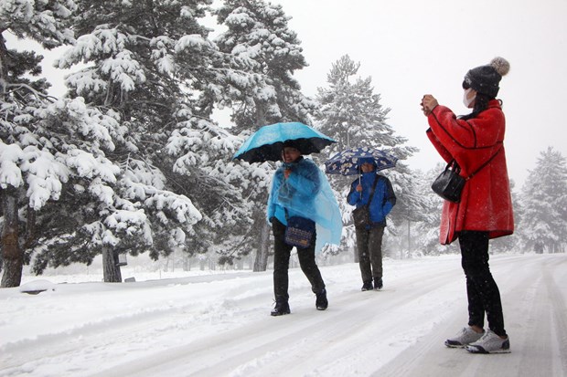 Türkiye'den kar manzaraları - 8