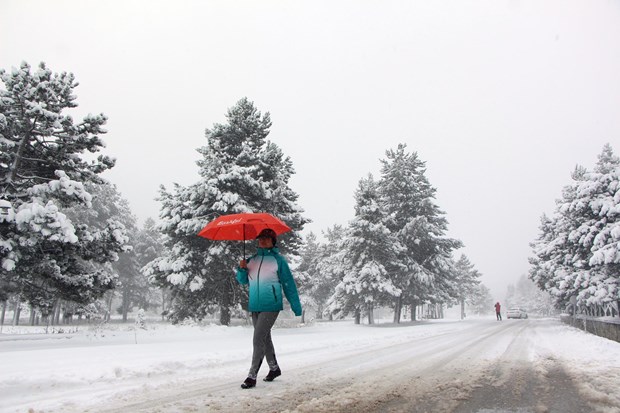 Türkiye'den kar manzaraları - 12