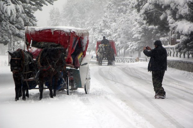 Türkiye'den kar manzaraları - 14