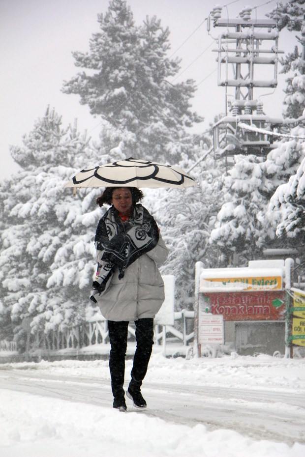 Türkiye'den kar manzaraları - 11