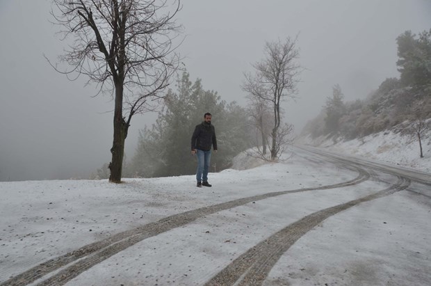 Türkiye'den kar manzaraları - 31