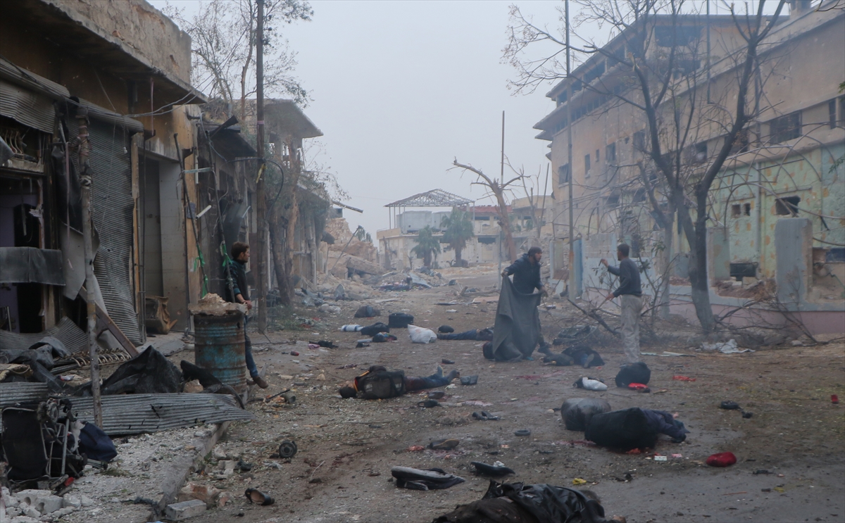 Halep kan gölüne döndü! - 731