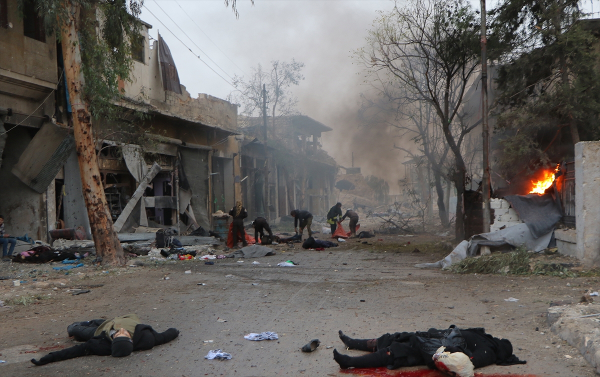 Halep kan gölüne döndü! - 846