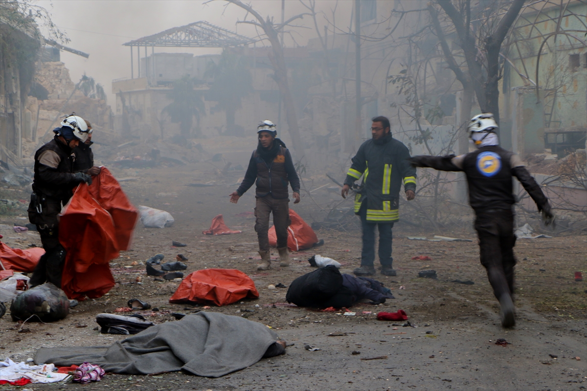 Halep kan gölüne döndü! - 749