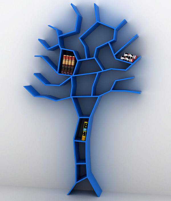 Tasarım harikası kitaplıklar - 12