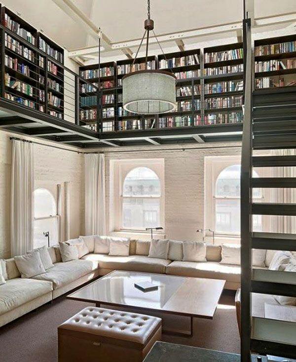 Tasarım harikası kitaplıklar - 14